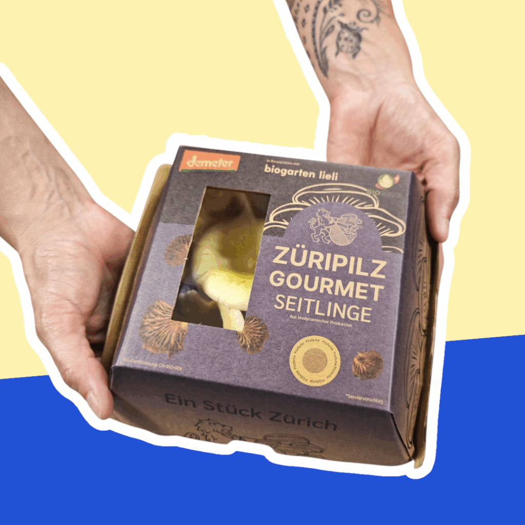 zueripilz box kooperation biogarten lieli