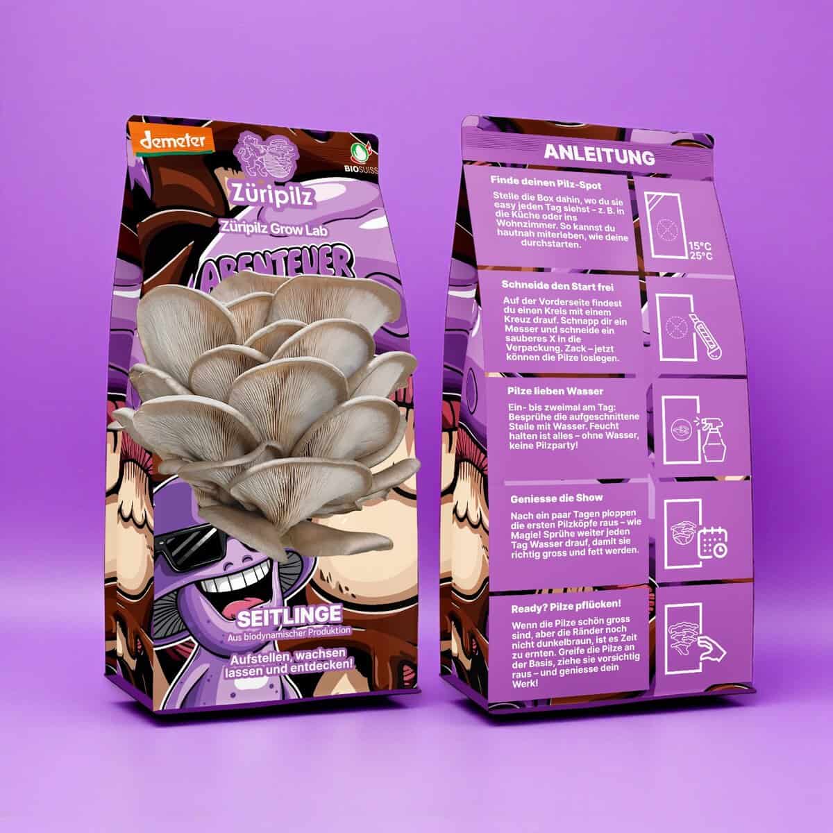 Abenteuer Pilzbox + Kurs mit Pilz Charakter Spori